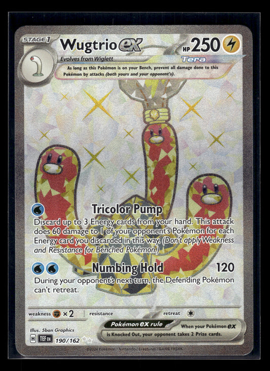 Wugtrio ex #190/162 Temporal Forces VLP