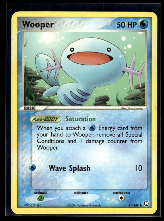 Wooper #81/109 Team Rocket Returns LP