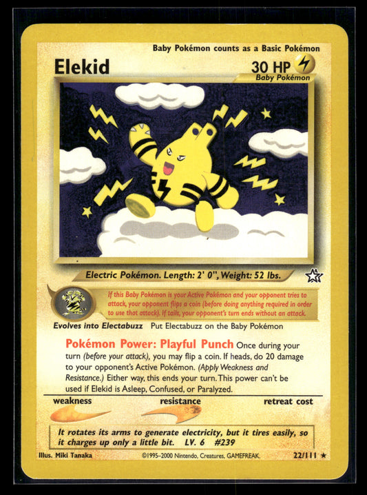 Elekid #022/111 Neo Genesis LP