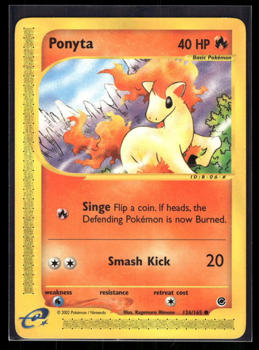 Ponyta #126/165 Expedition LP