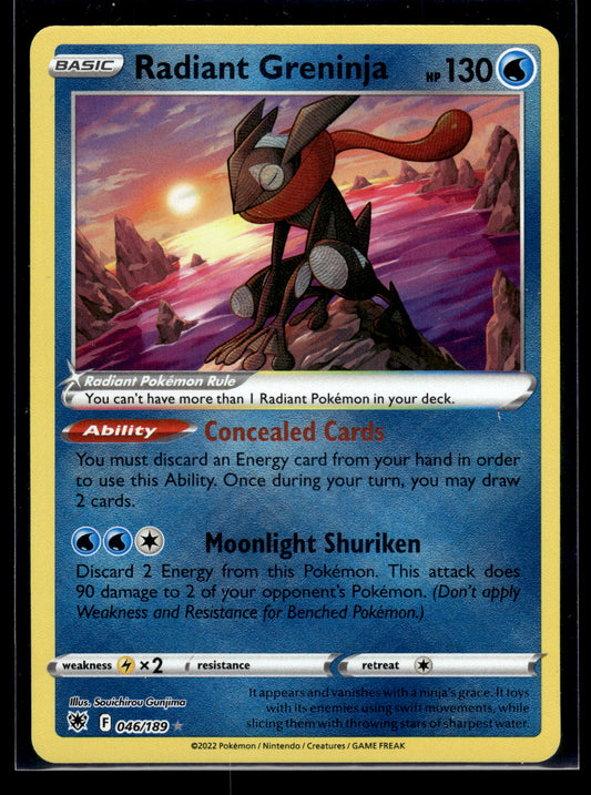 Radiant Greninja #046/189 Astral Radiance LP