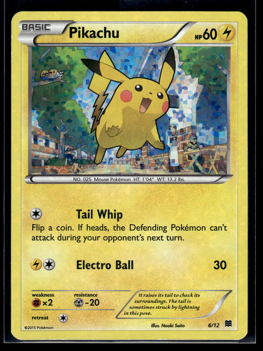 Pikachu #006/012 McDonald's Promos 2016 LP