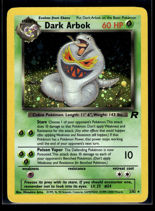 Dark Arbok #02/82 Team Rocket LP