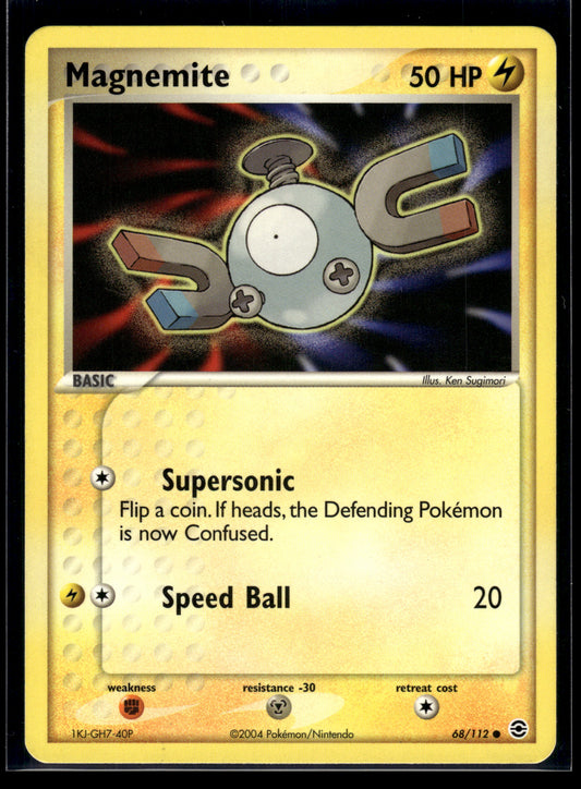 Magnemite #68/112 FireRed & LeafGreen LP