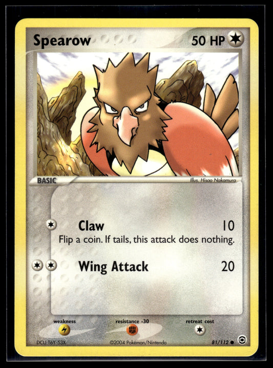 Spearow #81/112 FireRed & LeafGreen LP
