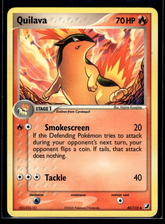 Quilava #45/115 Unseen Forces MP