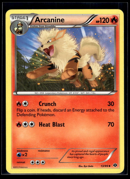 Arcanine #13/99 Next Destinies MP