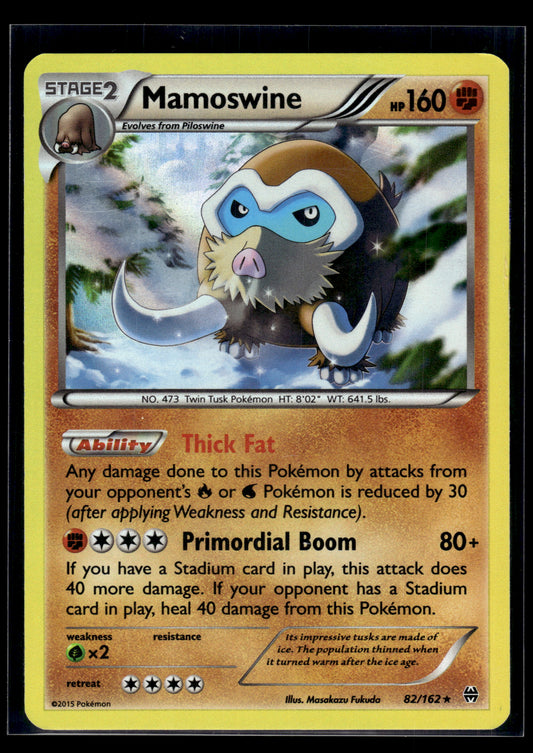 Mamoswine #82/162 XY - BREAKthrough LP
