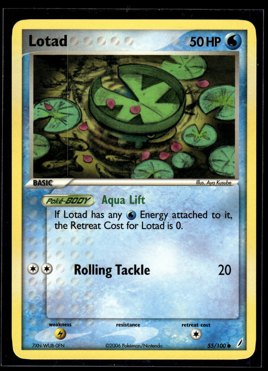 Lotad #55/100 Crystal Guardians LP