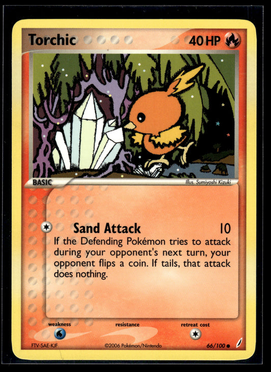 Torchic #66/100 Crystal Guardians LP