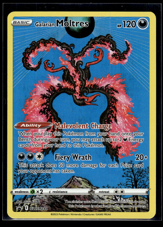 Galarian Moltres #SWSH284 Sword & Shield Promo LP