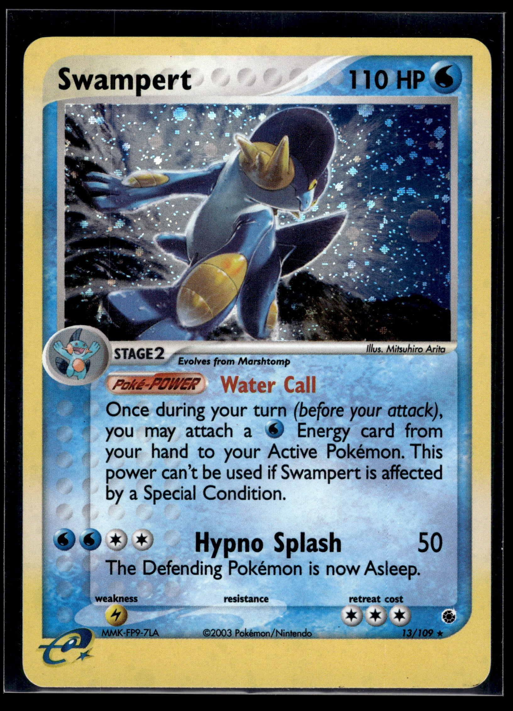 Swampert #13/109 Ruby and Sapphire LP