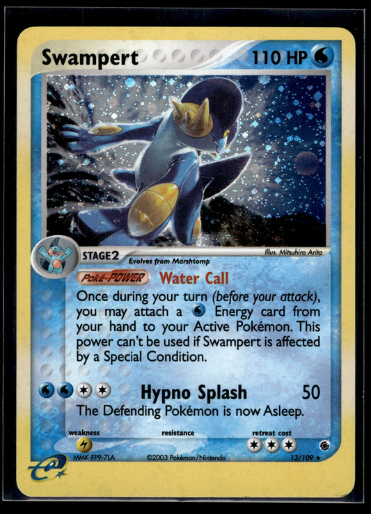 Swampert #13/109 Ruby and Sapphire LP