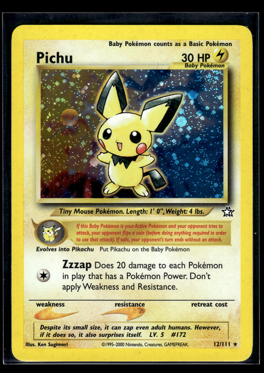 Pichu #012/111 Neo Genesis LP