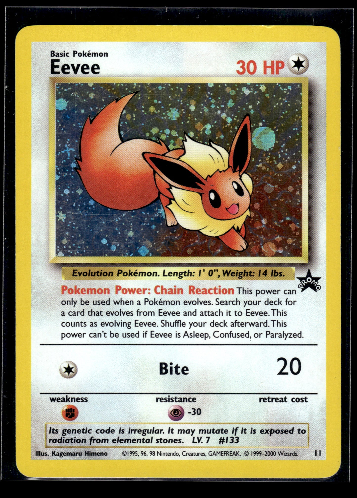 Eevee #11/53 WoTC Promo LP
