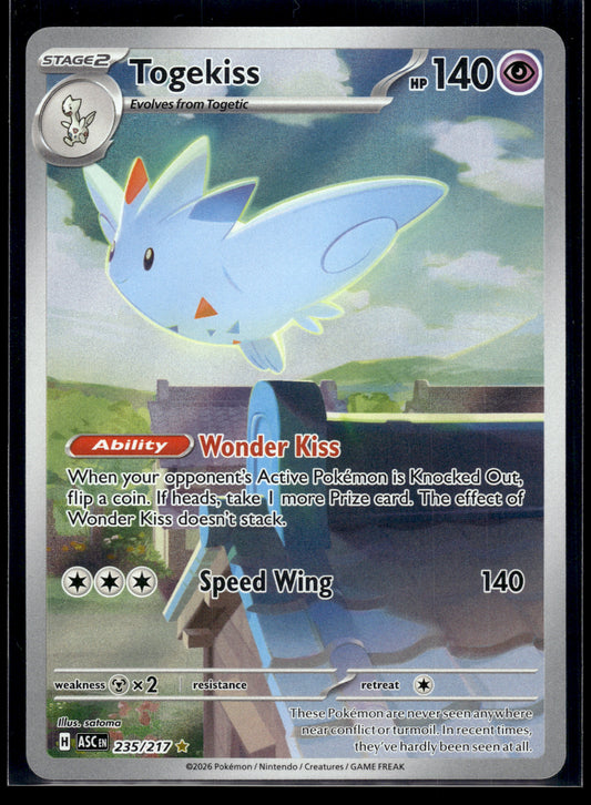 Togekiss #235/217 Ascended Heroes NM