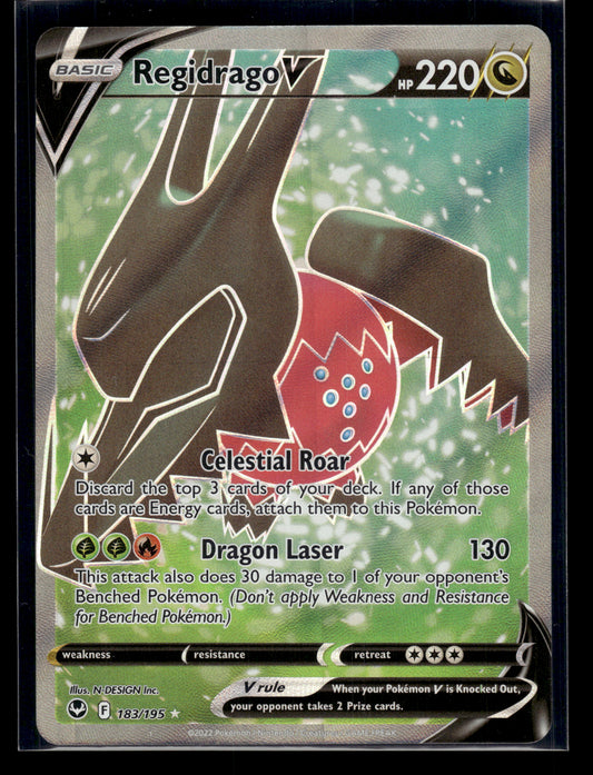Regidrago V #183/195 Silver Tempest VLP