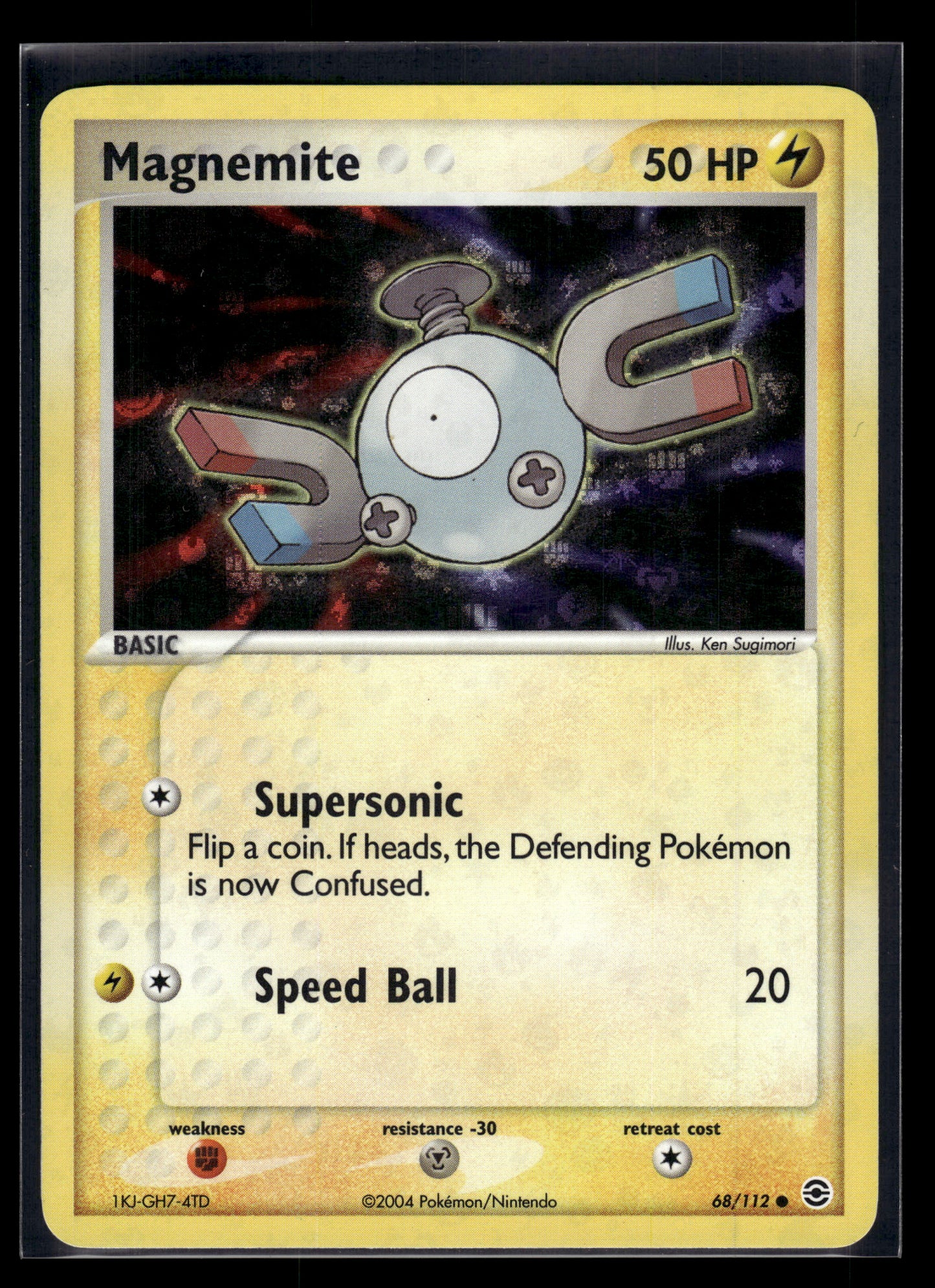 Magnemite #68/112 FireRed & LeafGreen LP