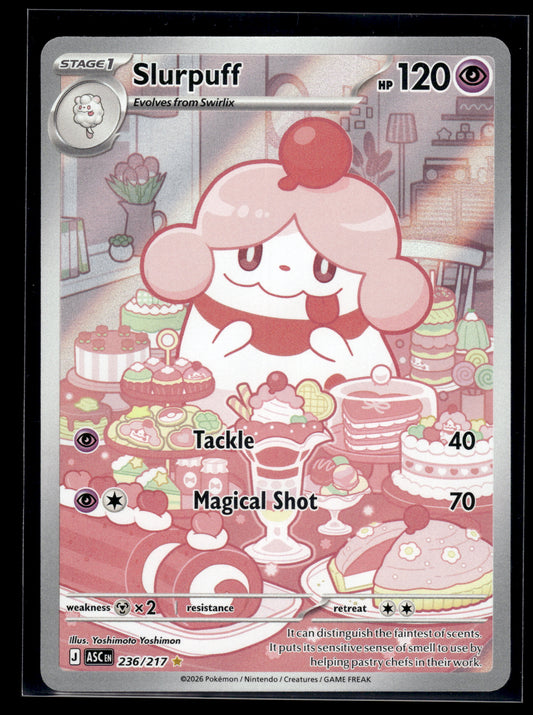 Slurpuff #236/217 Ascended Heroes NM