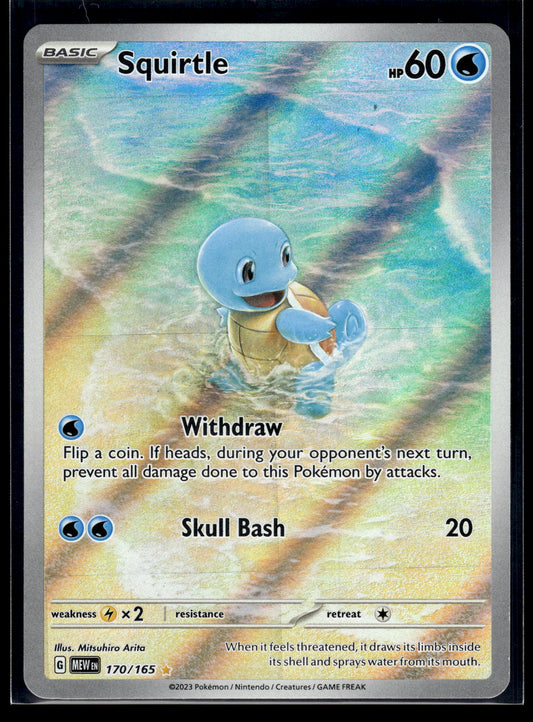 Squirtle #170/165 Scarlet & Violet 151 LP
