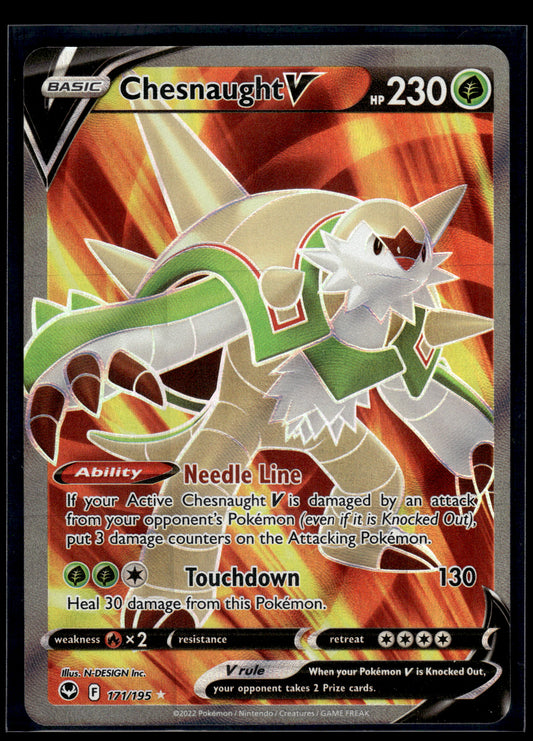 Chesnaught V #171/195 Silver Tempest VLP