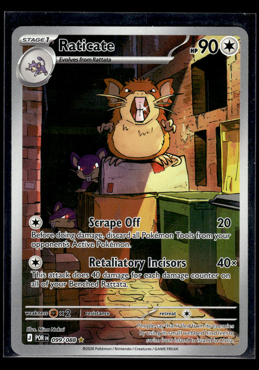 Raticate #099/088 Perfect Order VLP