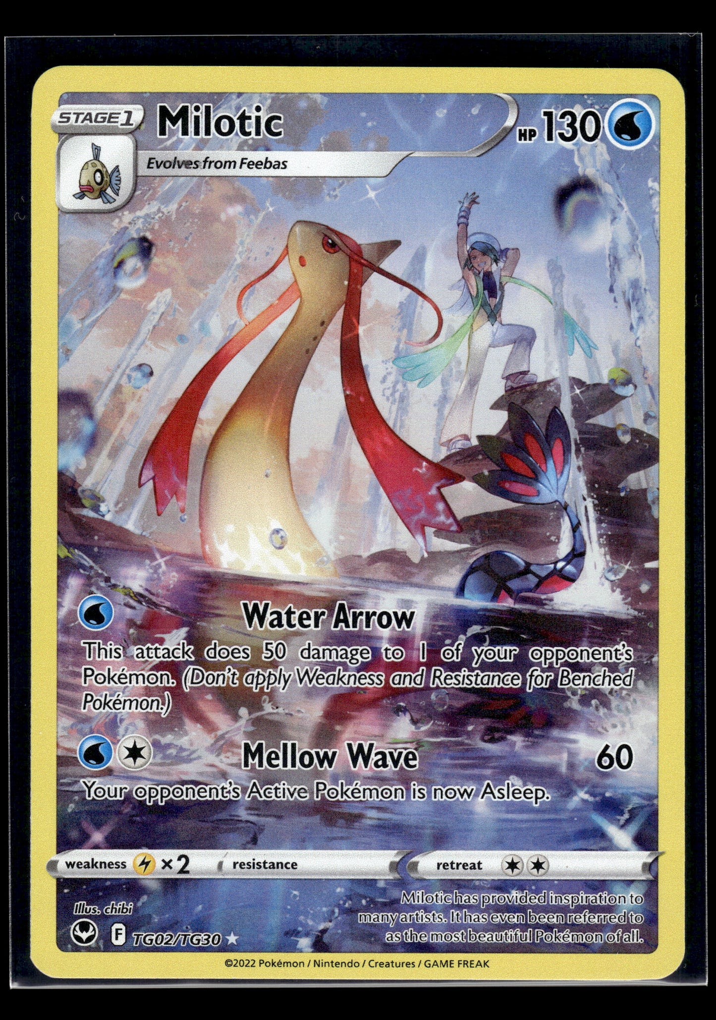 Milotic #TG02/TG30 Silver Tempest Trainer Gallery LP