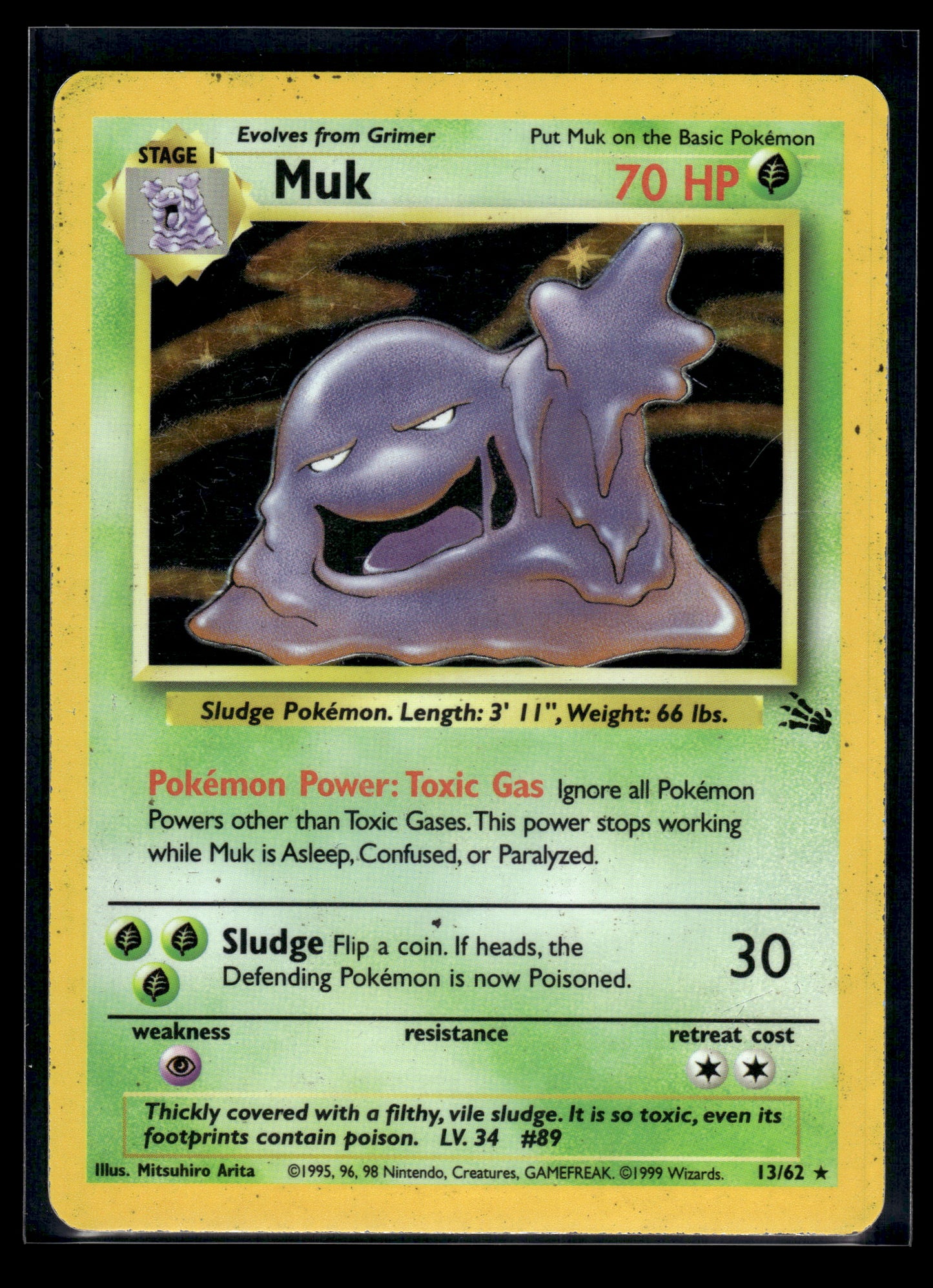 Muk #13/62 Fossil MP
