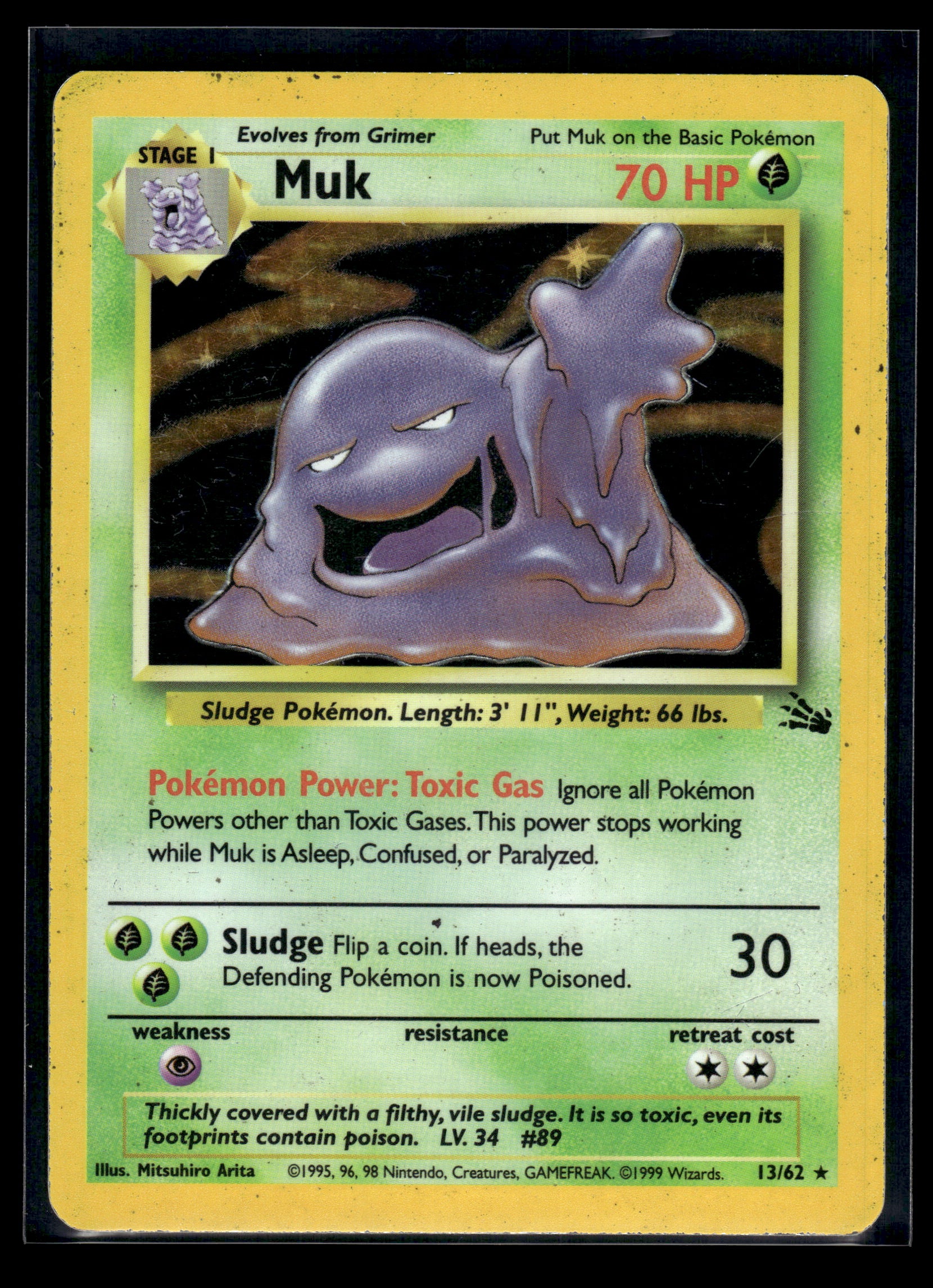 Muk #13/62 Fossil MP