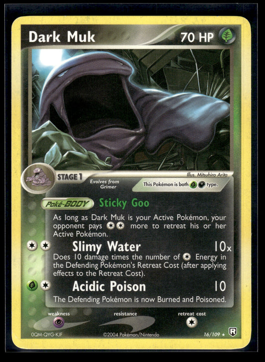 Dark Muk #16/109 Team Rocket Returns MP