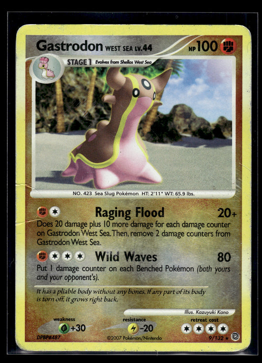 Gastrodon West Sea #9/132 Reverse Holo Secret Wonders HP