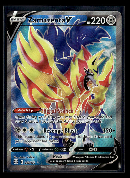 Zamazenta V #163/172 Brilliant Stars LP