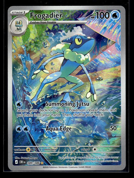 Frogadier #089/086 Chaos Rising VLP
