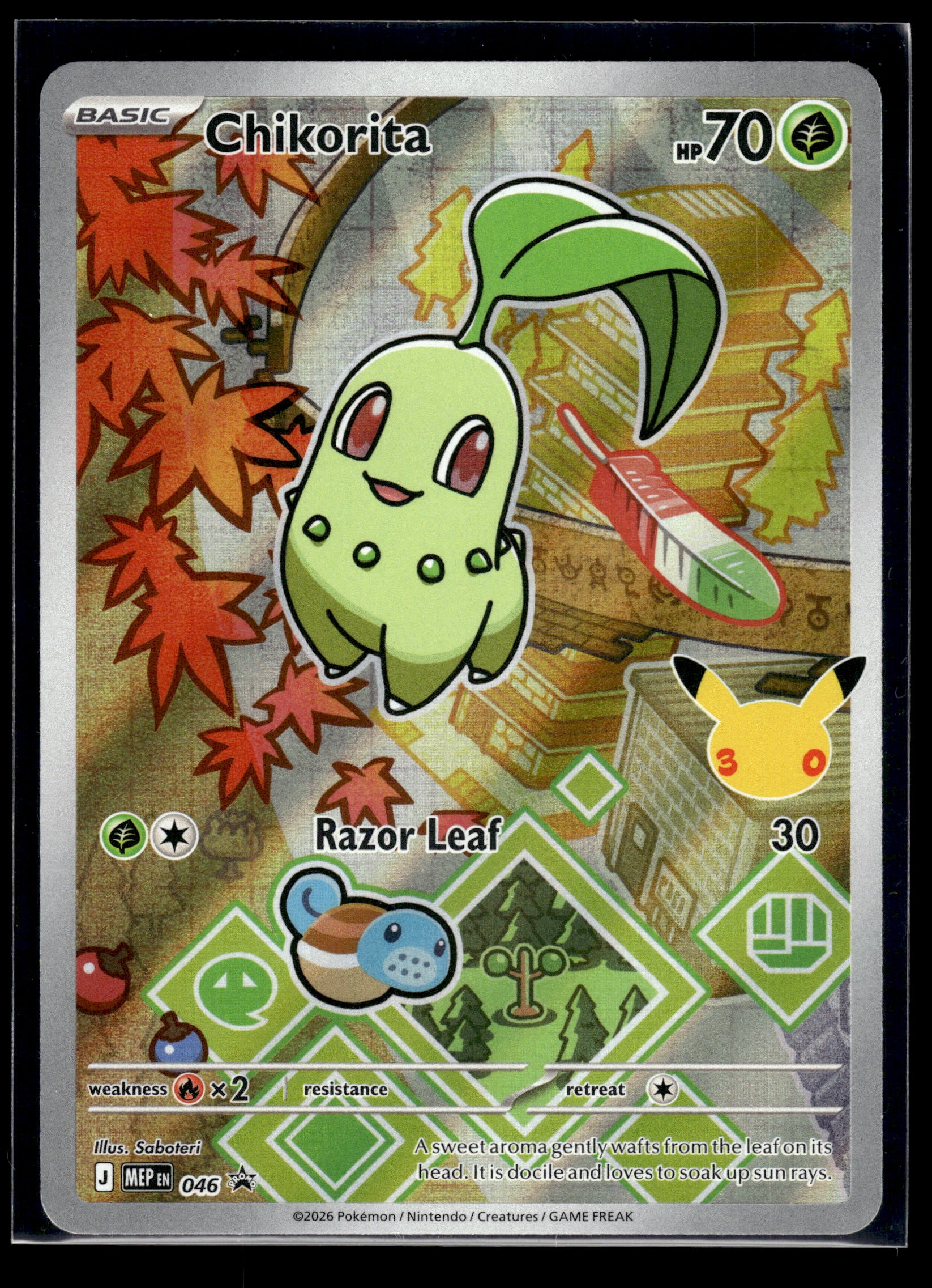 Chikorita #046 Mega Evolution Promo NM