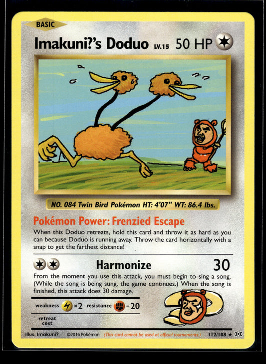 Imakuni?'s Doduo #112/108 Evolutions LP
