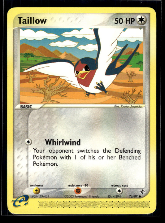 Taillow #76/97 Dragon LP