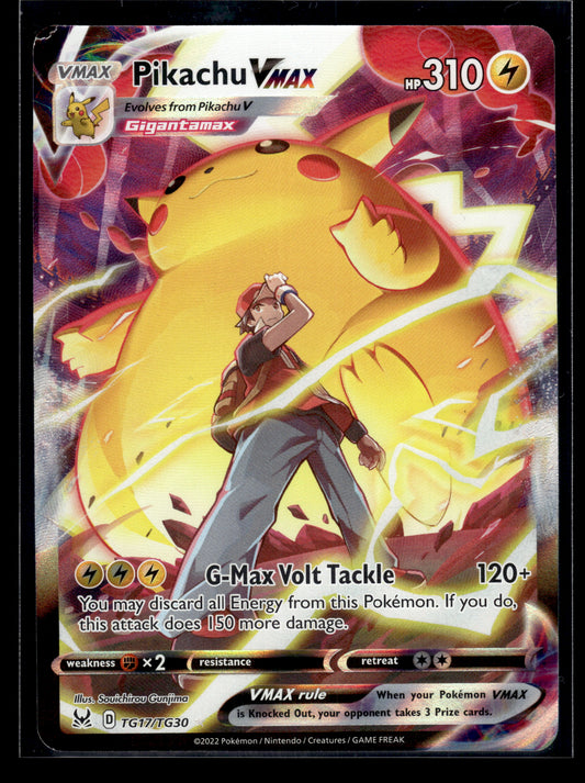 Pikachu VMAX #TG17/TG30 Lost Origin Trainer Gallery LP