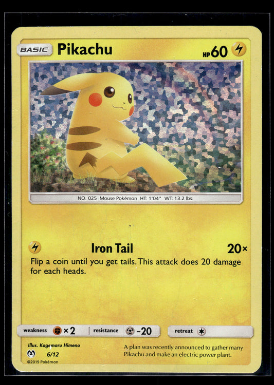 Pikachu #006/012 McDonald's Promos 2019 HP