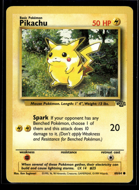 Pikachu #60/64 Jungle MP