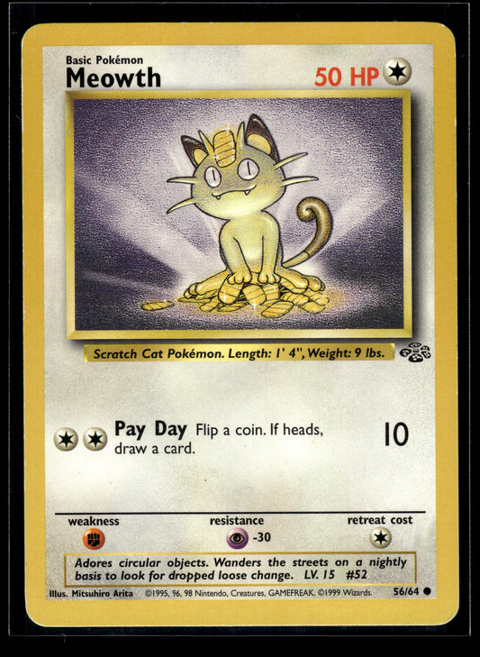 Meowth #56/64 Jungle MP