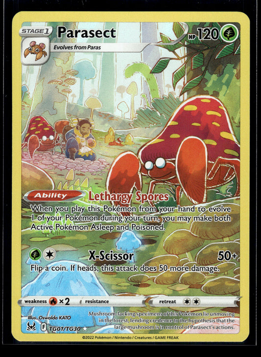 Parasect #TG01/TG30 Lost Origin Trainer Gallery LP