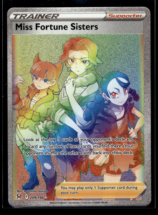 Miss Fortune Sisters #209/196 Lost Origin NM