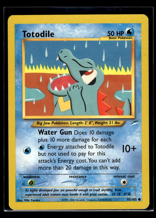 Totodile #085/105 Neo Destiny LP