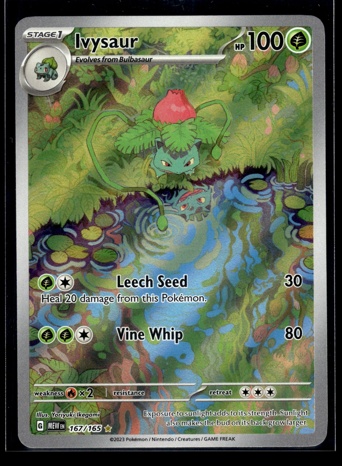 Ivysaur #167/165 Scarlet & Violet 151 VLP