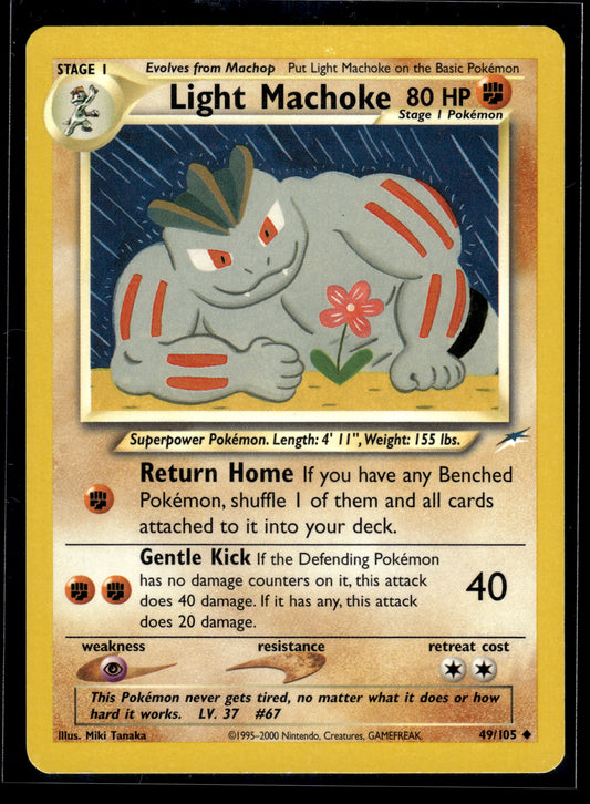 Light Machoke #049/105 Neo Destiny LP