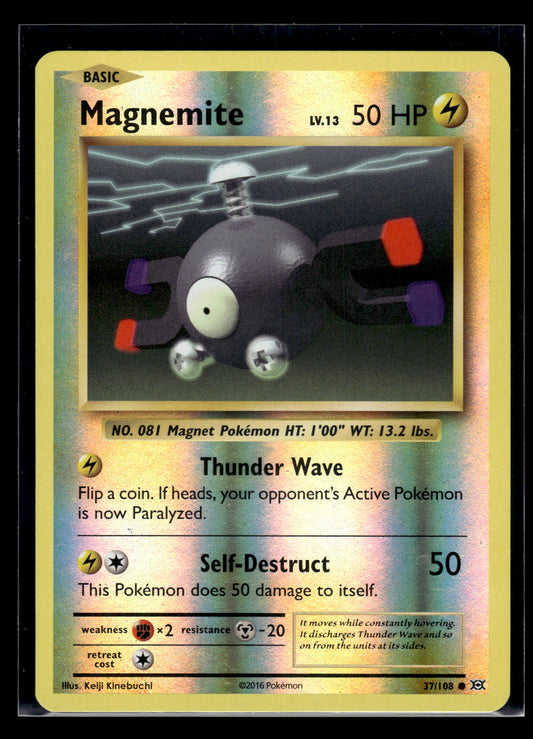Magnemite #37/108 Reverse Holo Evolutions LP