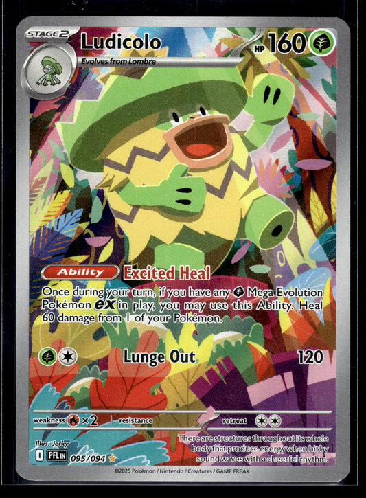 Ludicolo #095/094 Phantasmal Flames NM