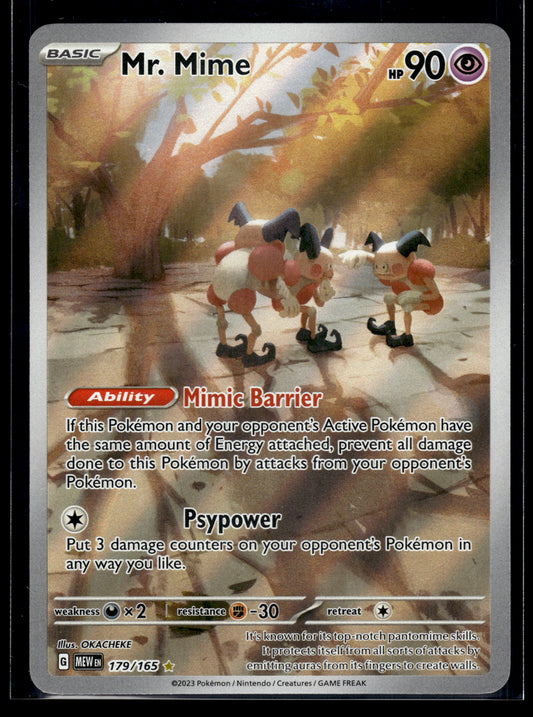 Mr. Mime #179/165 Scarlet & Violet 151 VLP