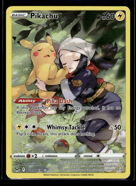 Pikachu #TG05/TG30 Lost Origin Trainer Gallery LP