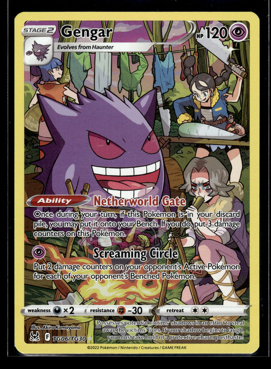 Gengar #TG06/TG30 Lost Origin Trainer Gallery LP